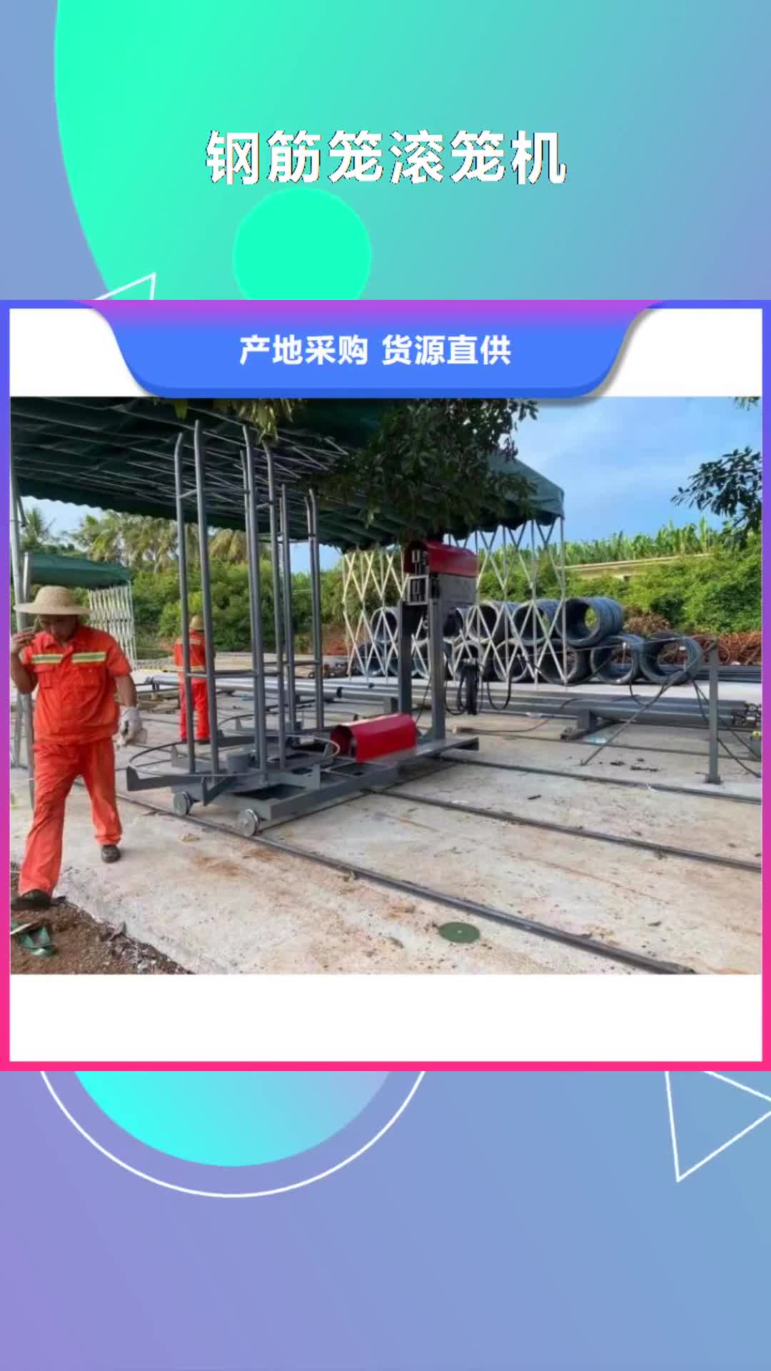 【衢州 钢筋笼滚笼机_钢筋带锯床品牌专营】