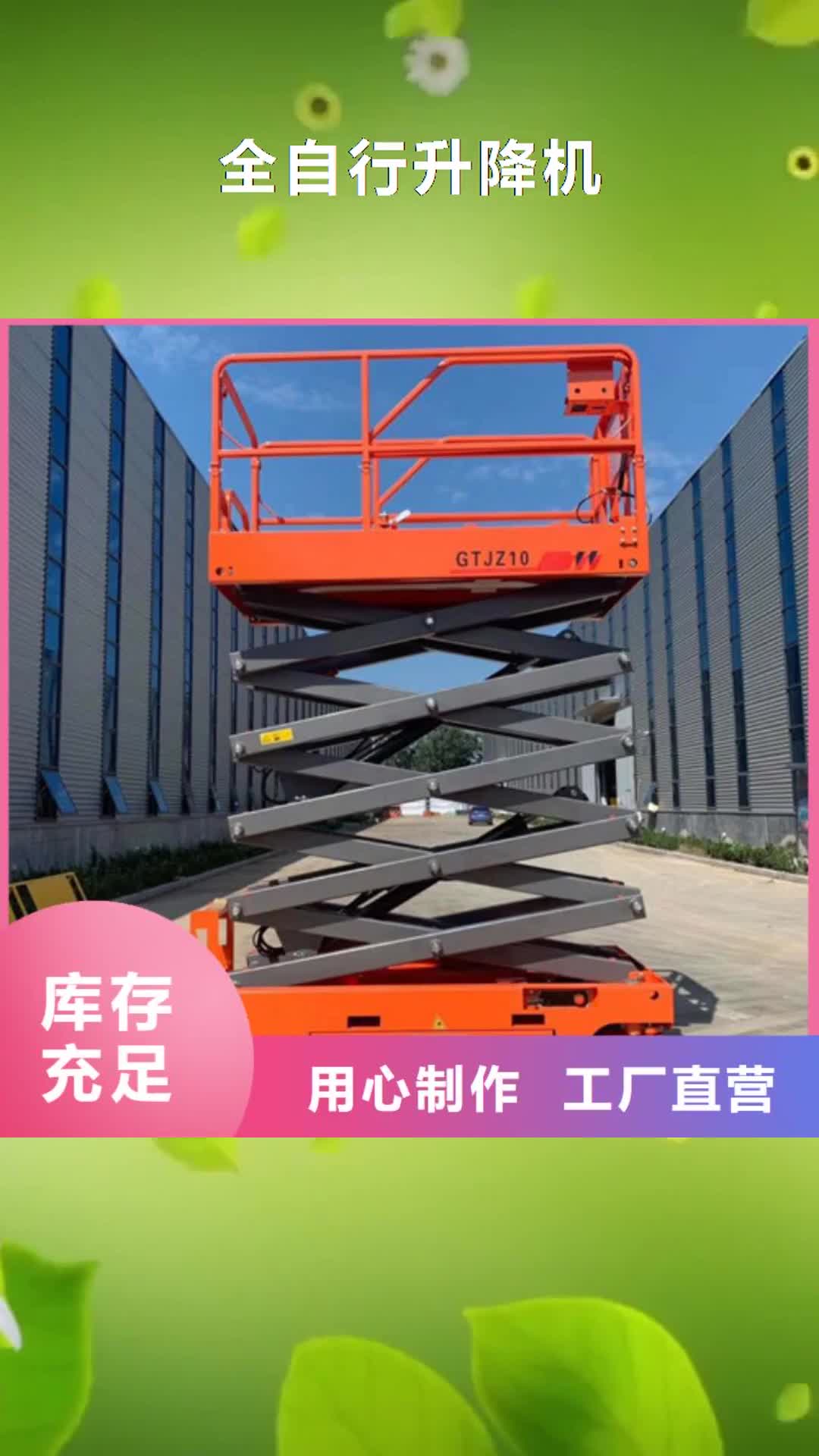 【梧州 全自行升降机,导轨式液压货梯检验发货】