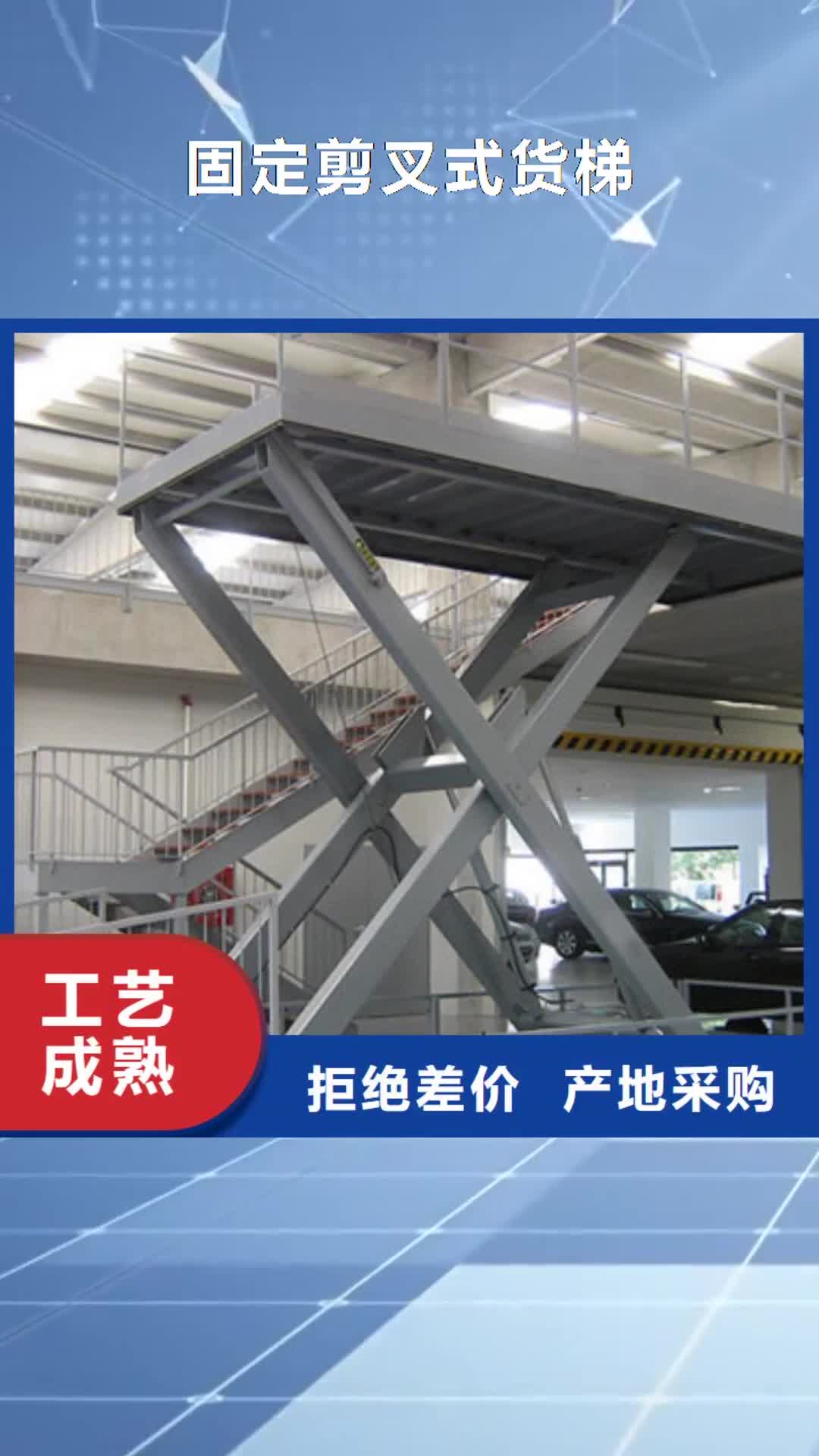 【成都 固定剪叉式货梯工业升降机厂生产经验丰富】