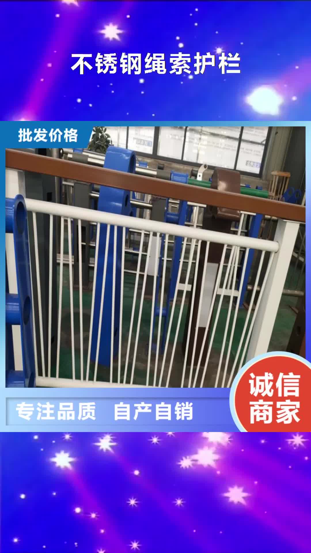 金昌 不銹鋼繩索護欄 【不銹鋼景觀護欄桿廠家】誠信廠家