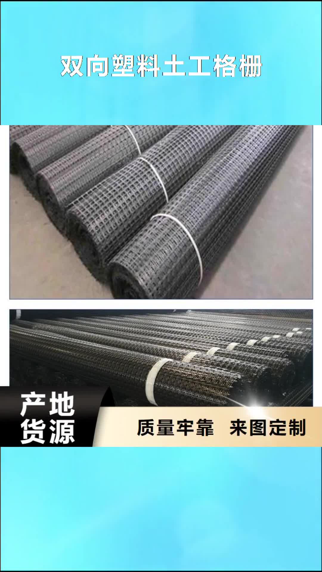 【咸宁 双向塑料土工格栅_HDPE土工膜厂家直接面向客户】