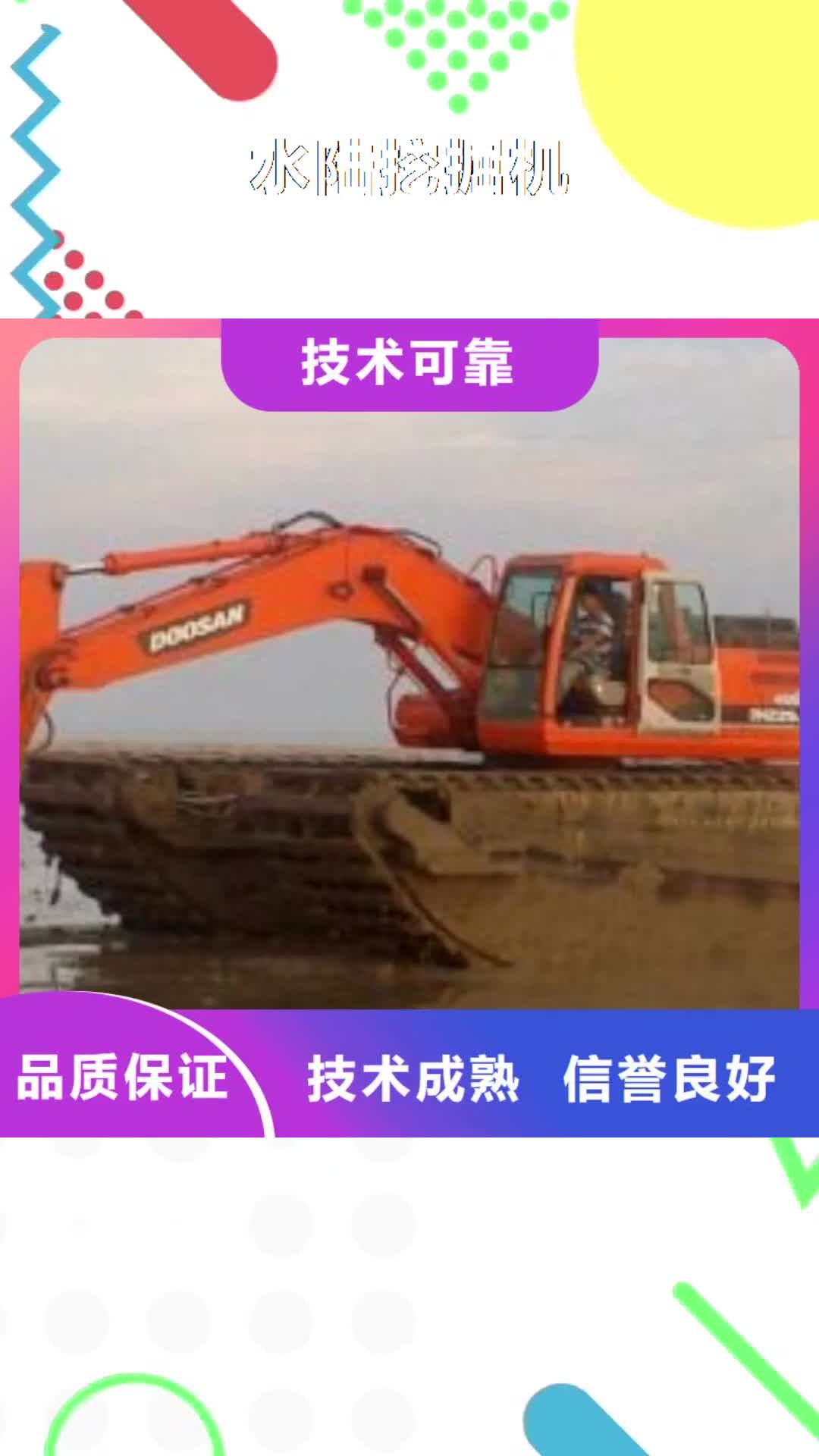 池州【水陆挖掘机】河道清淤公司多年经验