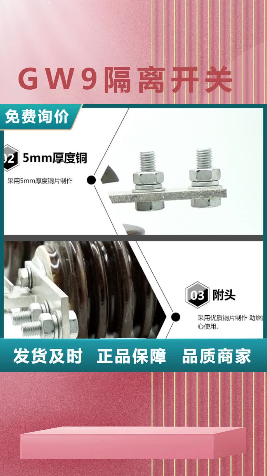 【自贡 GW9隔离开关_绝缘子厂家选择我们没错】