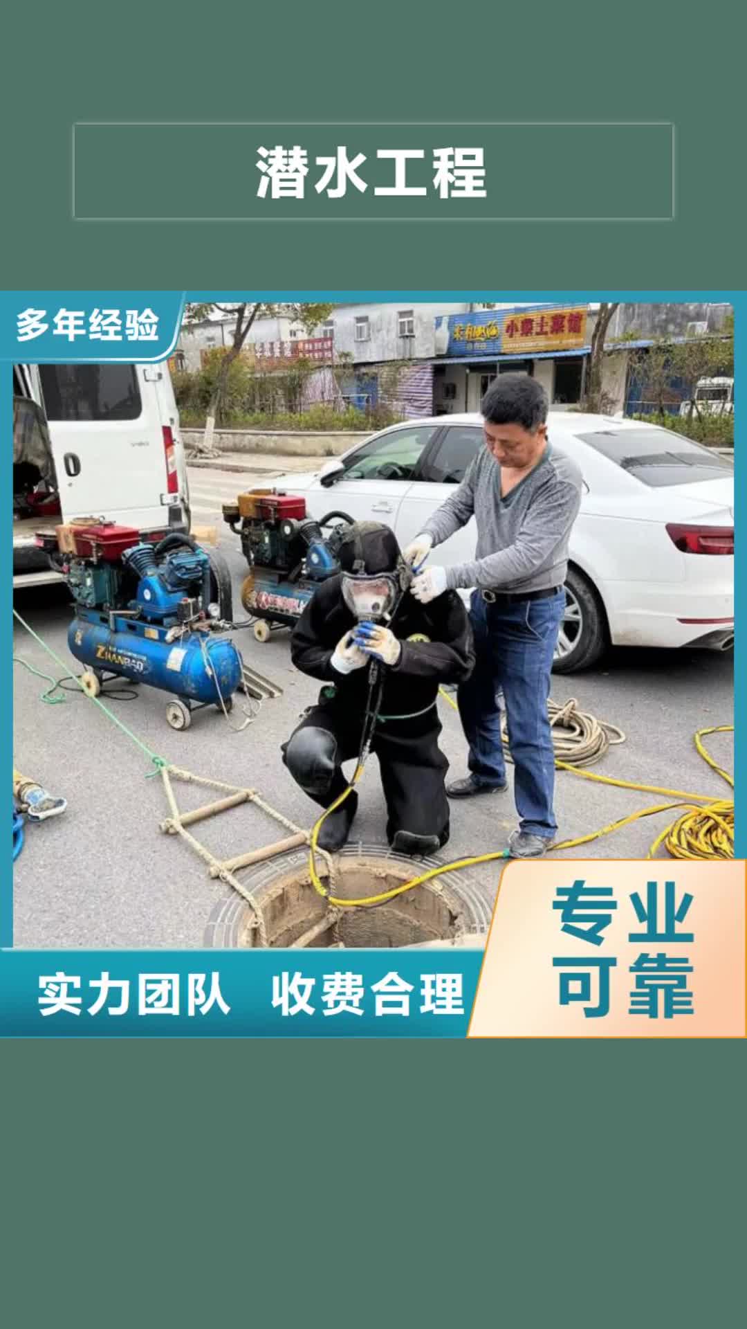 北海【潜水工程】,水下管道电缆安装从业经验丰富