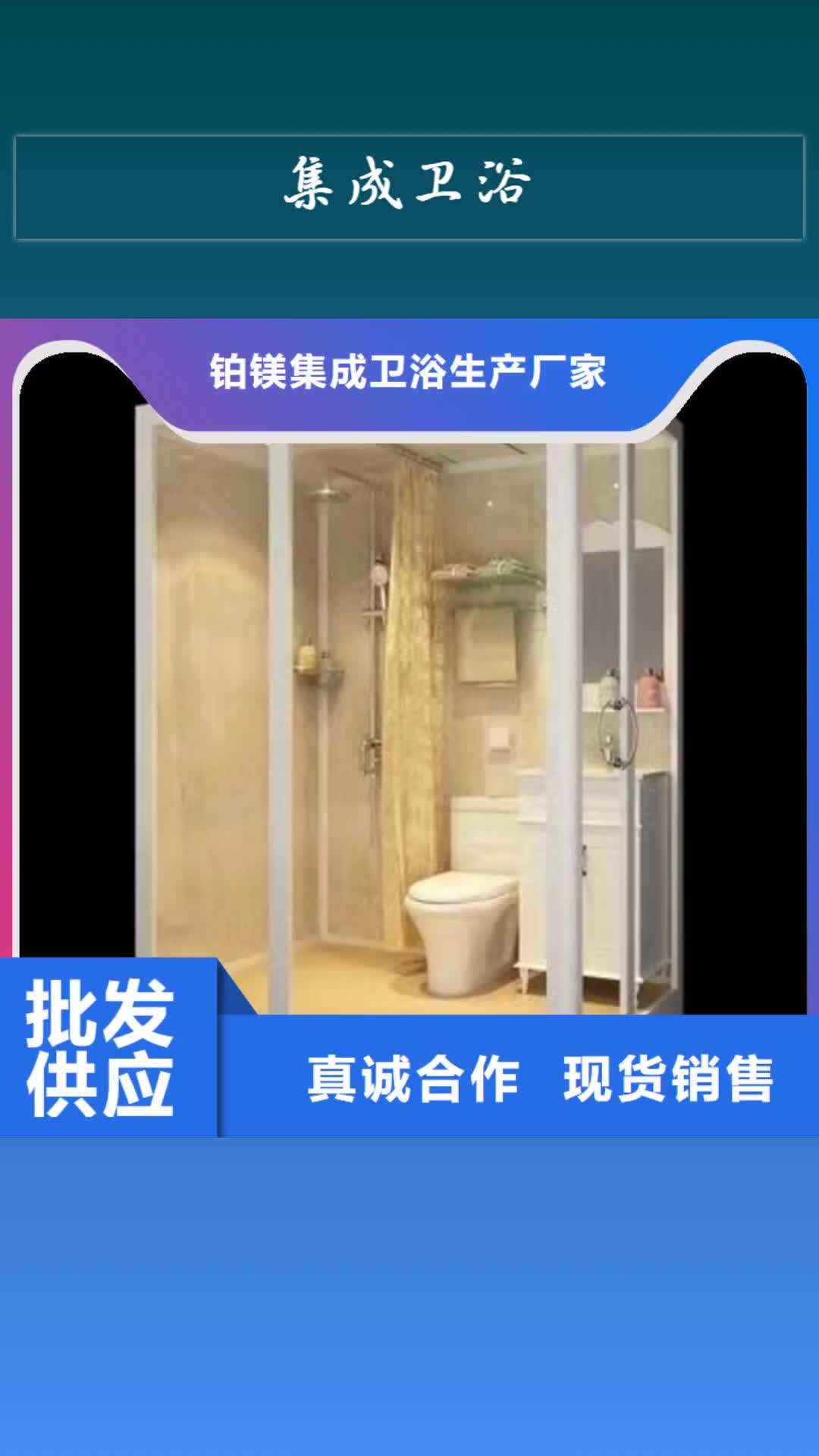 【海北 集成卫浴整体马桶房加工定制】
