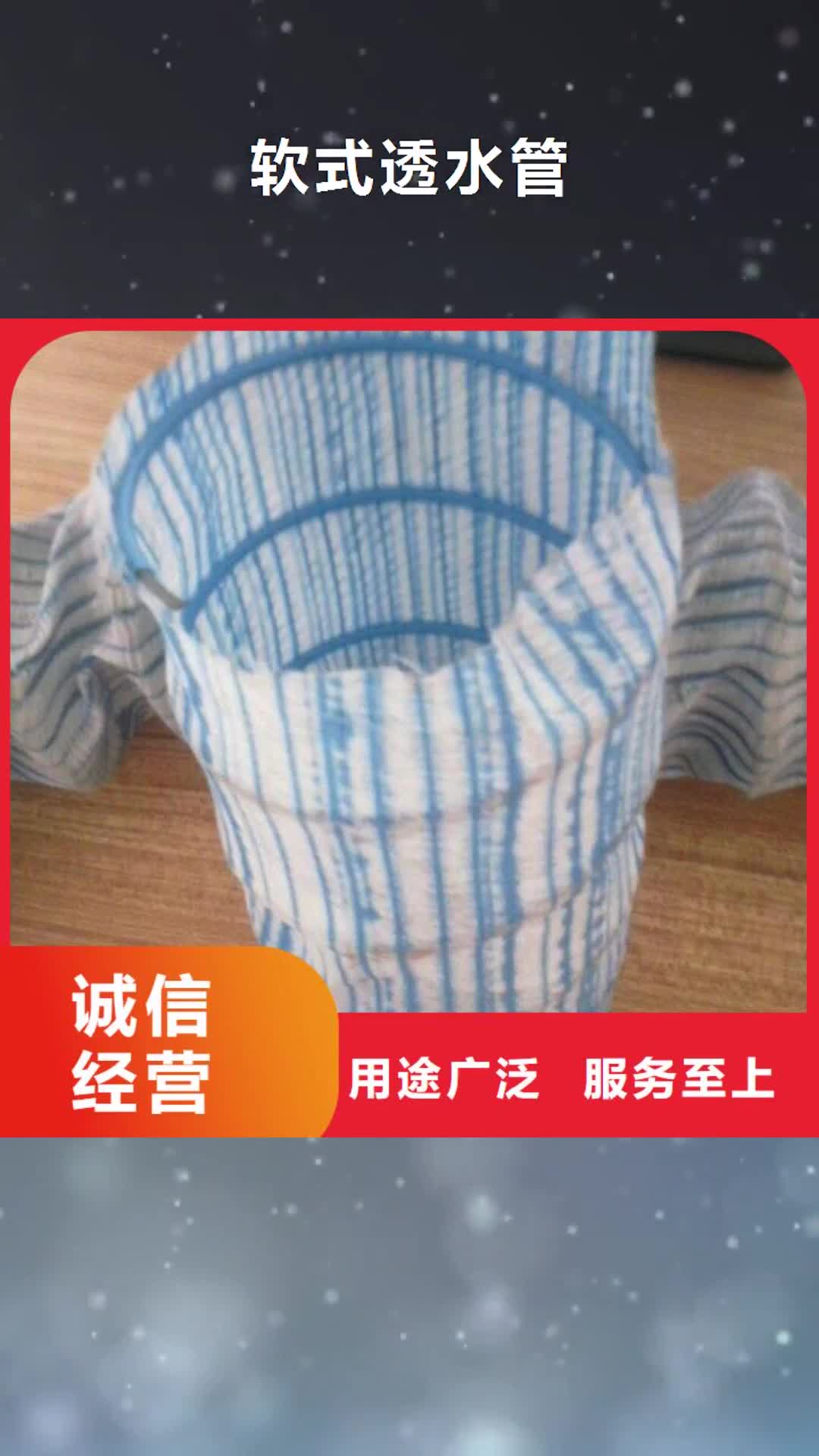 四平【软式透水管】-土工膜诚信商家服务热情