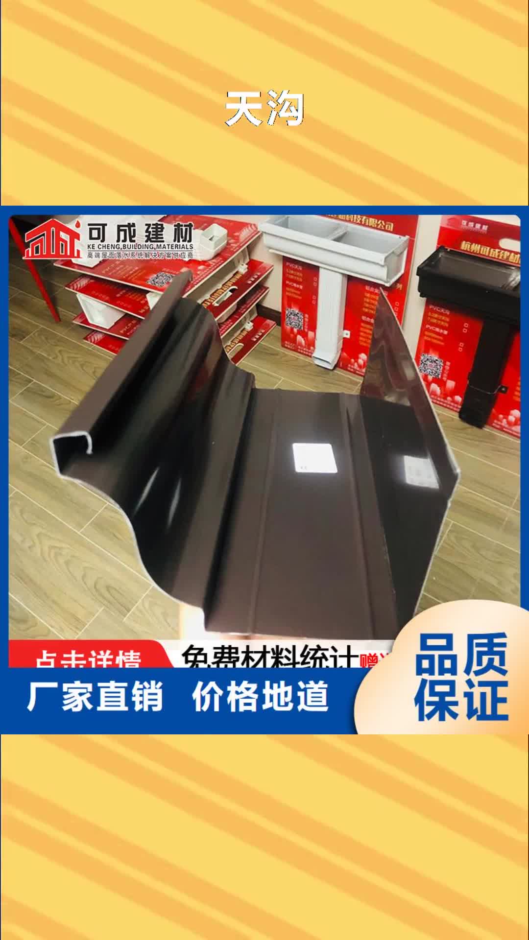 【西藏 天溝,鋁合金天溝細節展示】