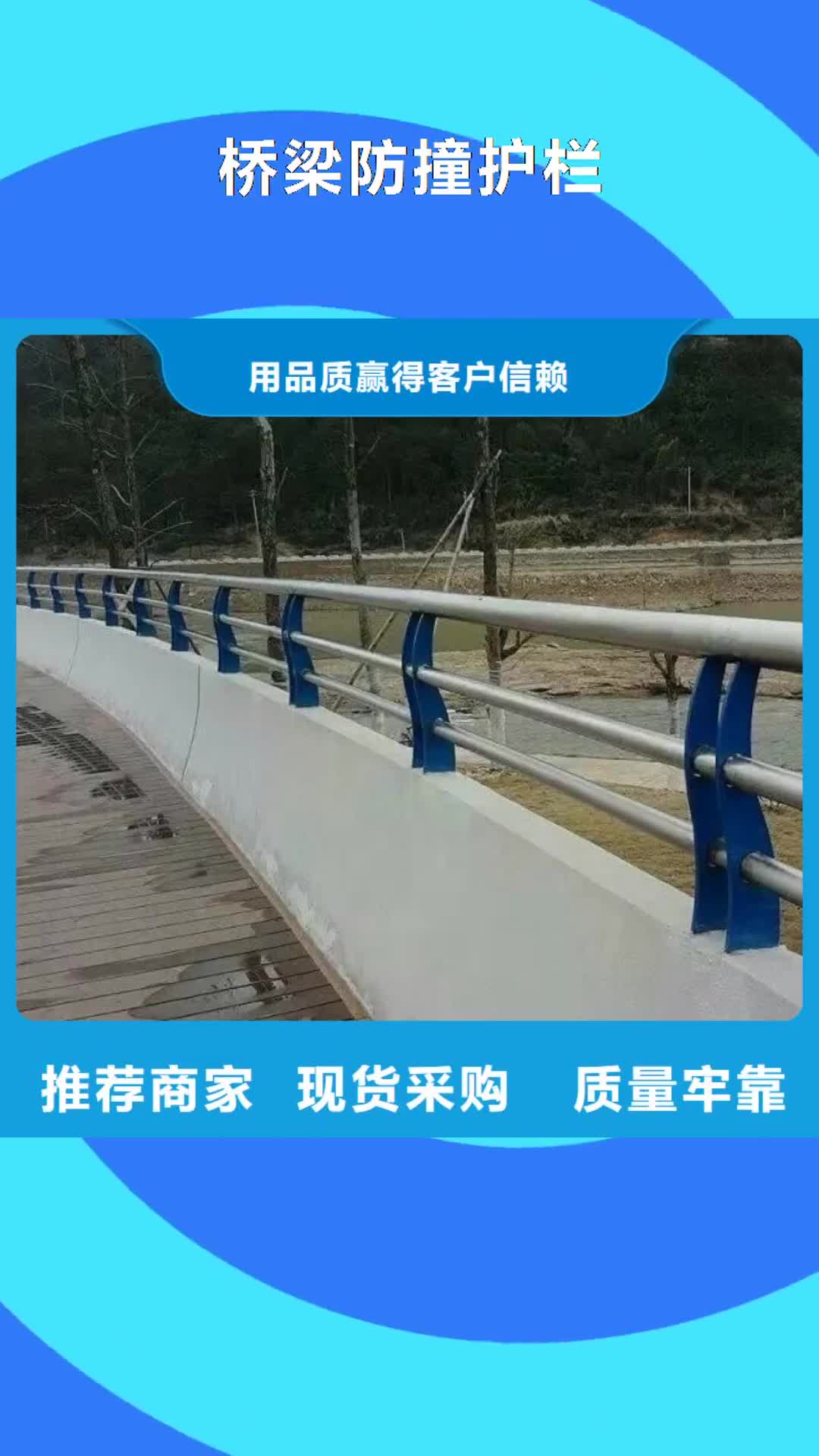 【遼源 橋梁防撞護欄今年新款】
