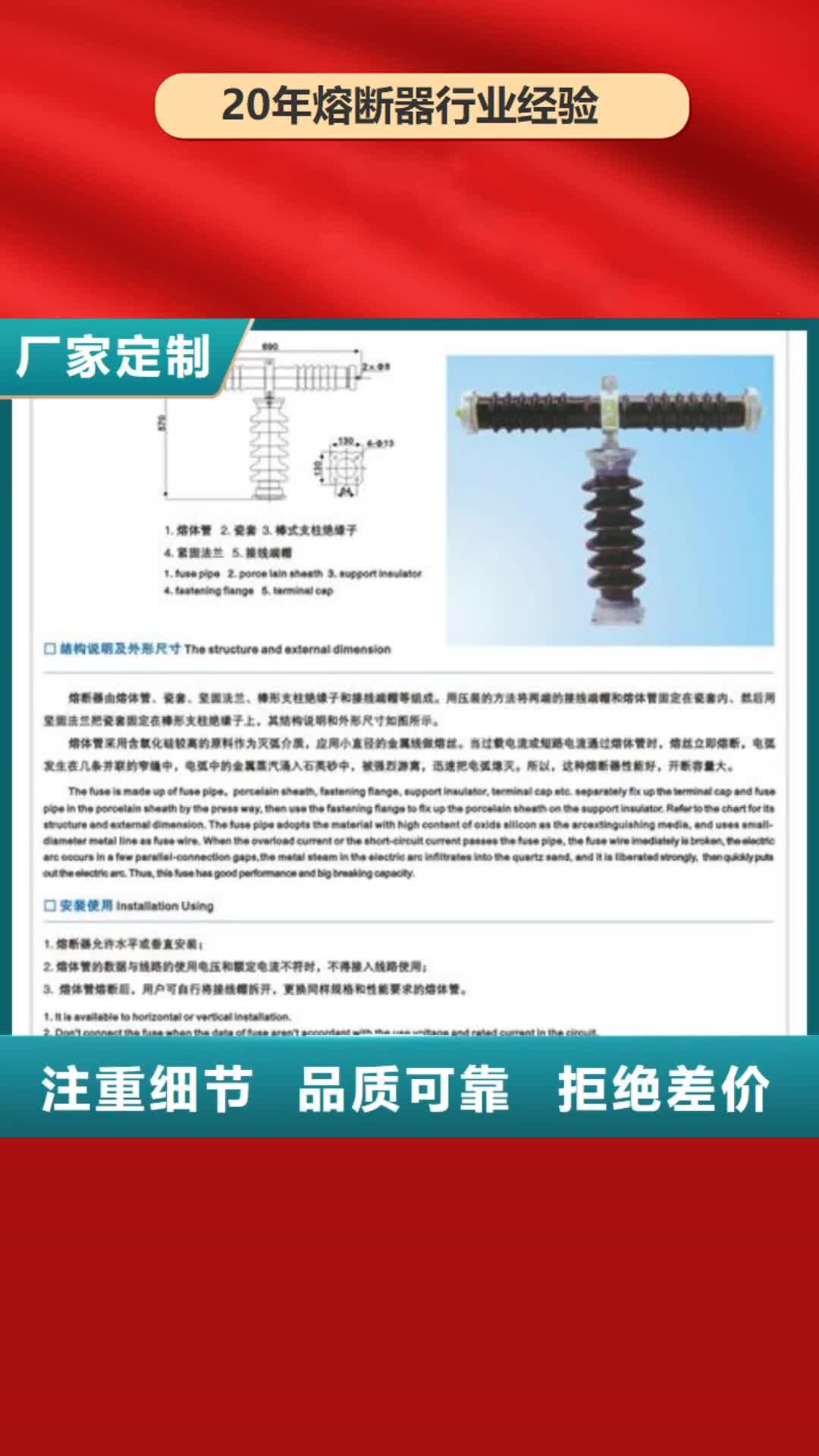 【宁夏 熔断器-真空断路器厂家批发价】