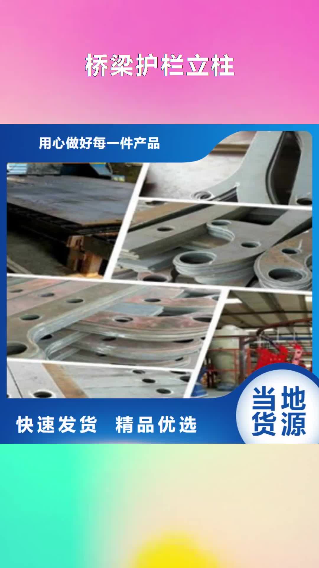 那曲 桥梁护栏立柱-【不锈钢碳塑钢复合管栏杆】厂家直销放心