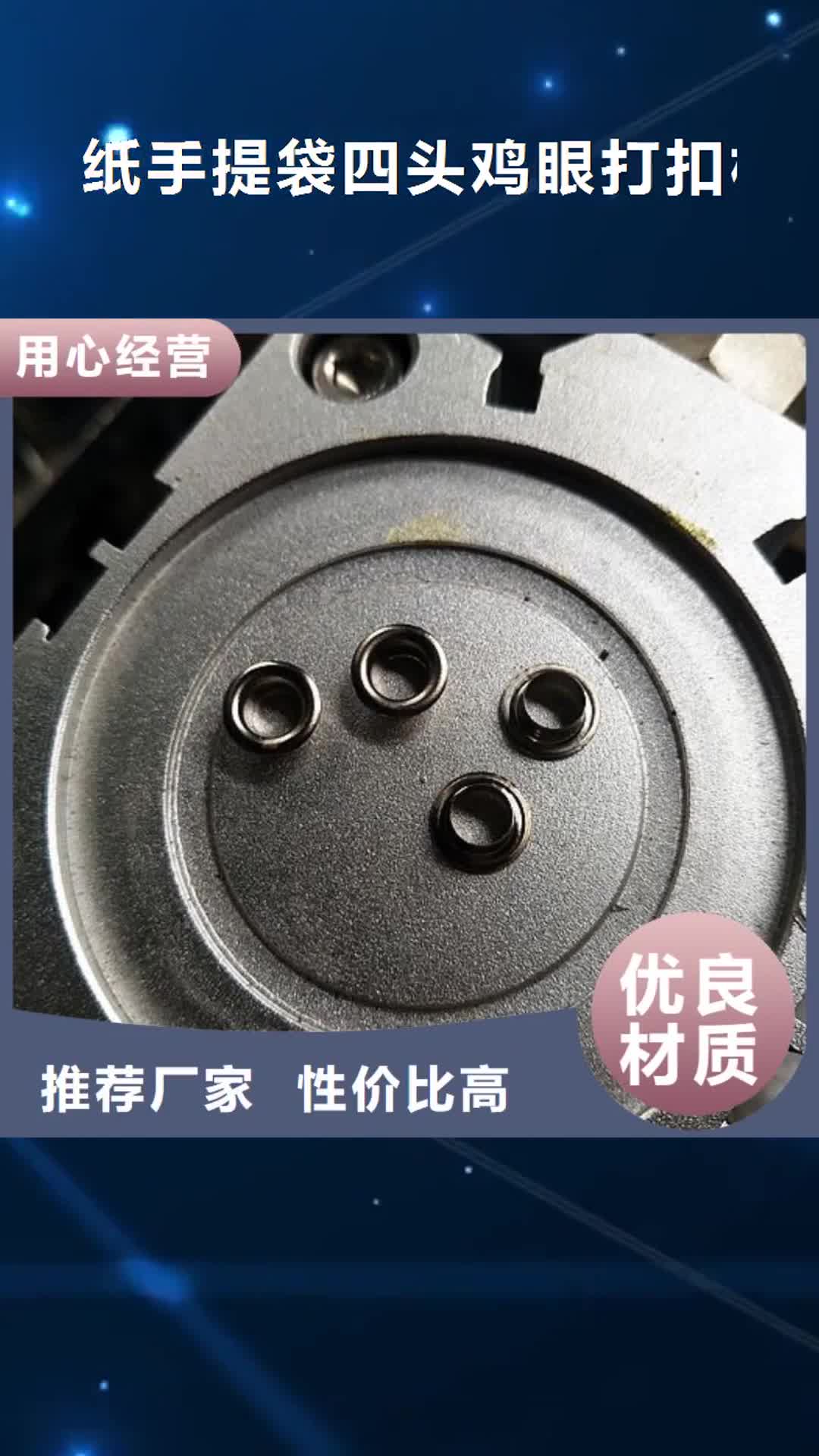 【揭阳 纸手提袋四头鸡眼打扣机,缠绕膜机核心技术】