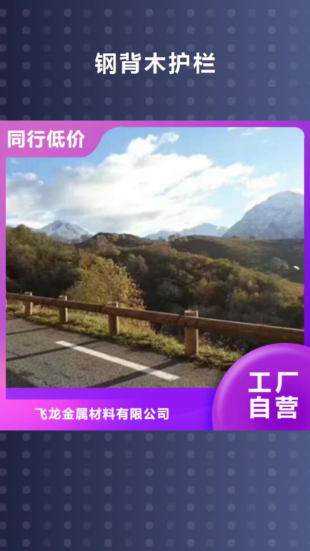 娄底 钢背木护栏_【桥梁防撞护栏】厂家拥有先进的设备